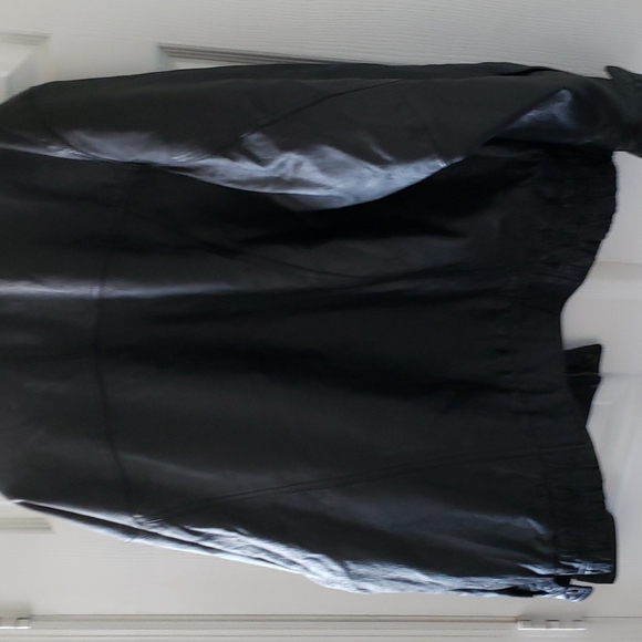 Men's leather shell jacket - Picture 5 of 5